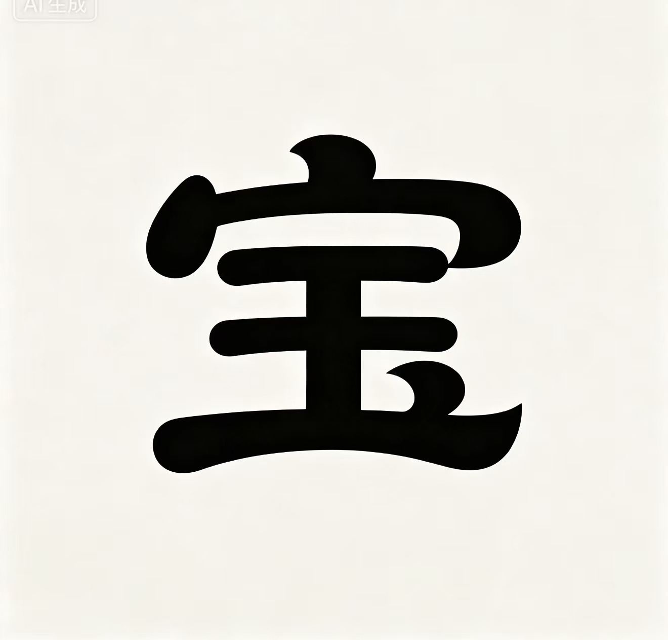 宝字 Logo